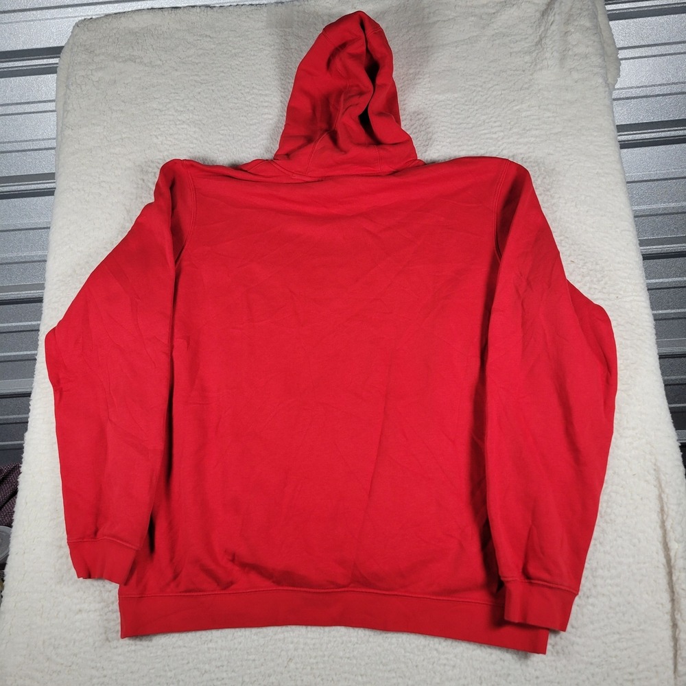 Nike Atlanta Hawks Hoodie Mens XXL Red Pullover NBA Basketball Fleece 881111-657 - Picture 10 of 11